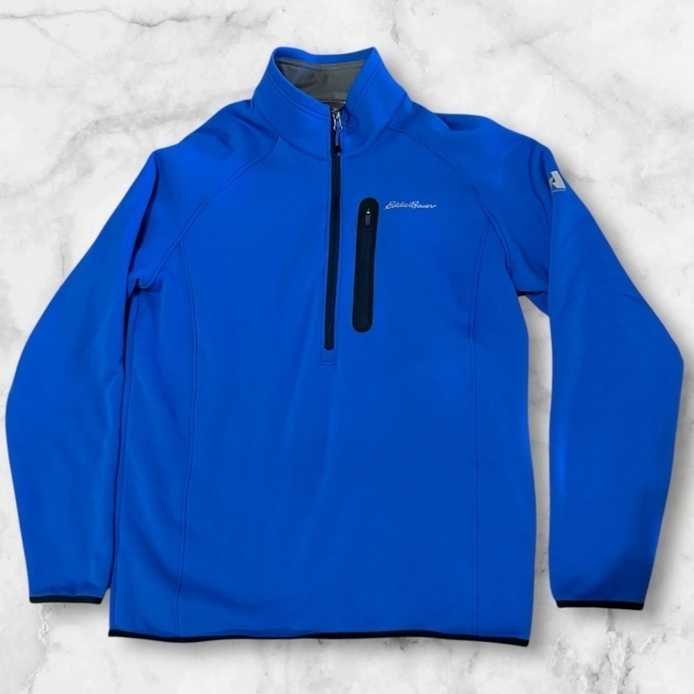 Men’s Eddie Bauer Outpace Flex fleece 1/2 zip size M